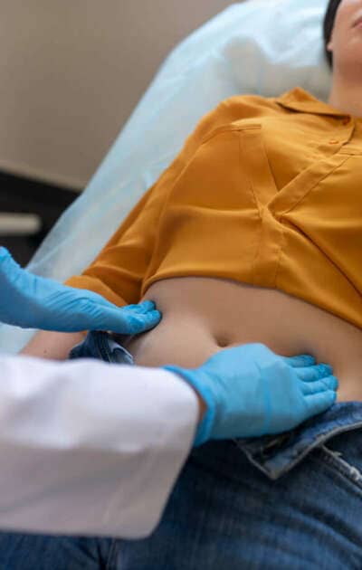 gynecology services from Cheyenne Women's Clinic - photo of a woman at a gynecology appointment